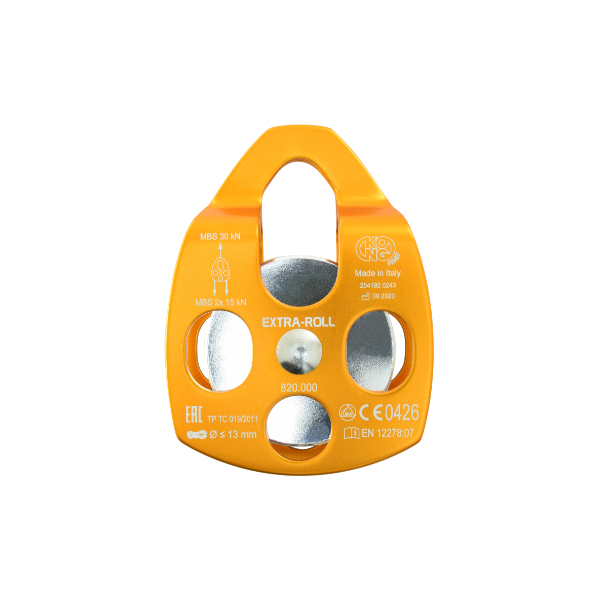 Enojni škripec EXTRA ROLL